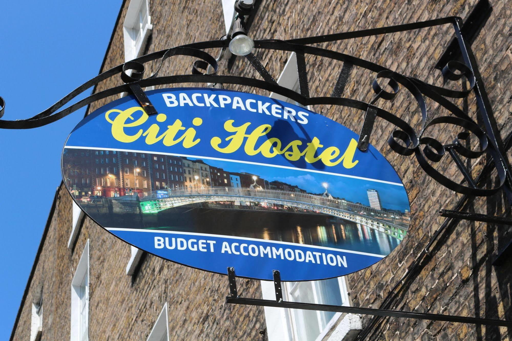 Backpackers Citi Hostel Дублин Экстерьер фото