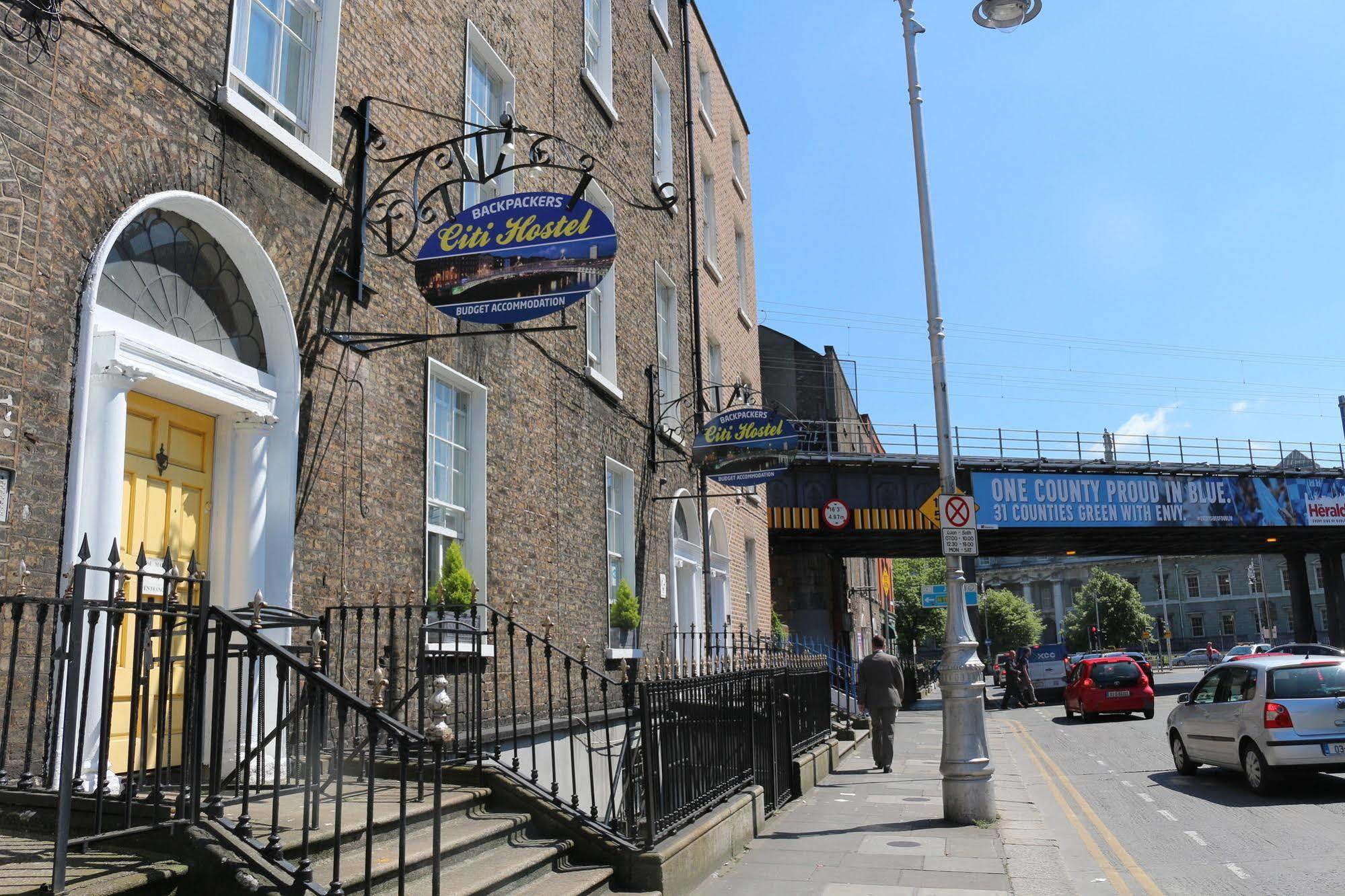 Backpackers Citi Hostel Дублин Экстерьер фото